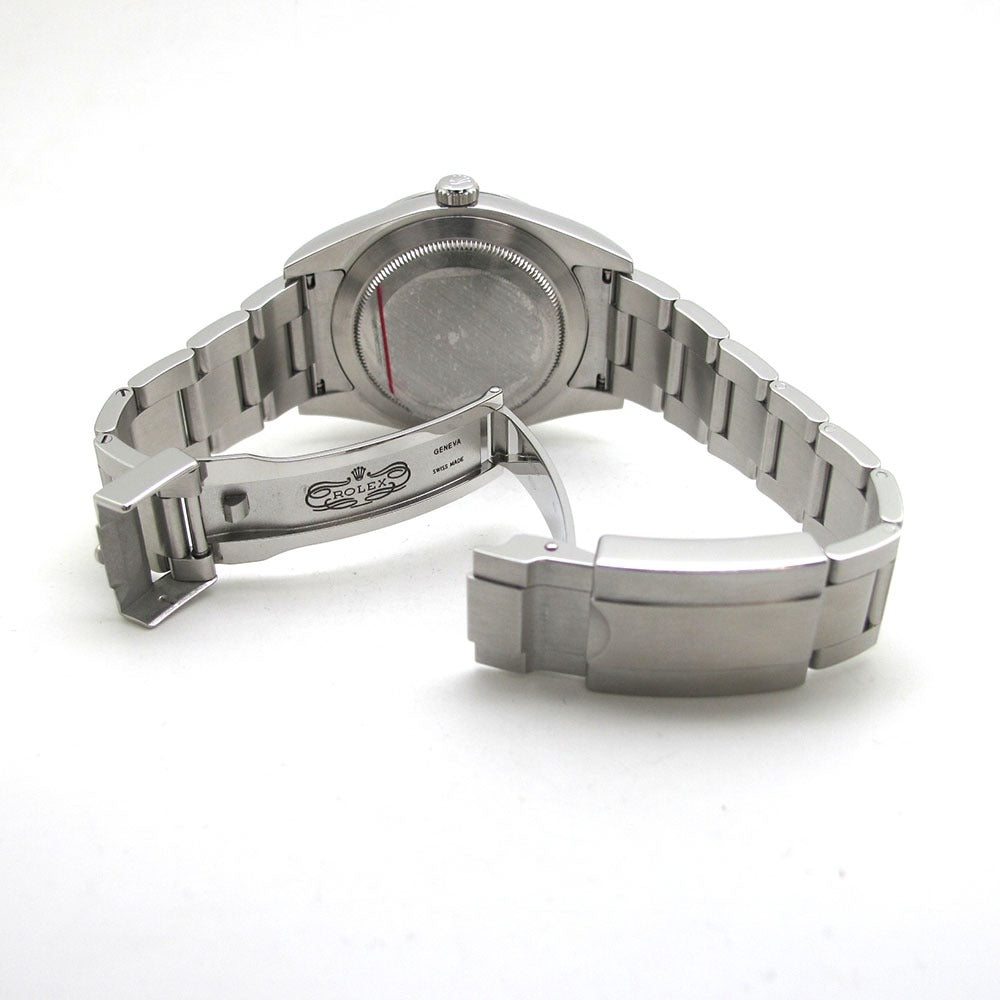 ROLEX ロレックス エクスプローラー1 Ref.214270 ランダム番 梨地バックル ブラックアウト 自動巻き