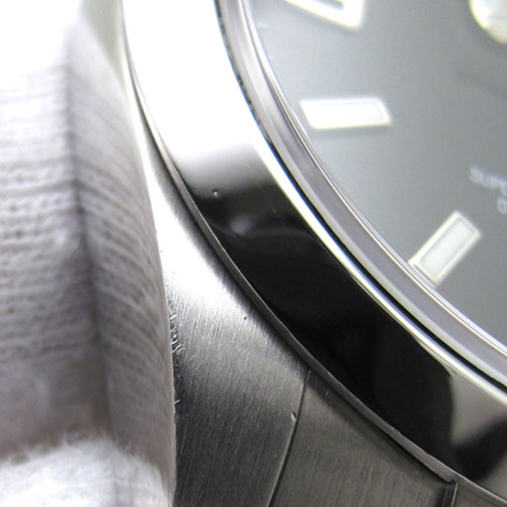 ROLEX ロレックス エクスプローラー1 Ref.214270 ランダム番 梨地バックル ブラックアウト 自動巻き