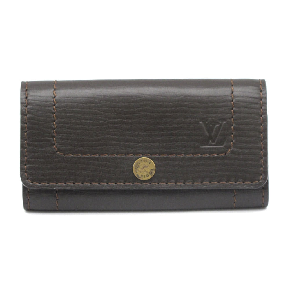 LOUIS VUITTON ルイ・ヴィトン ミュルティクレ6 ユタ カフェ M95539 6連キーケース 鍵入れ レザー ブラウン メンズ 箱付き