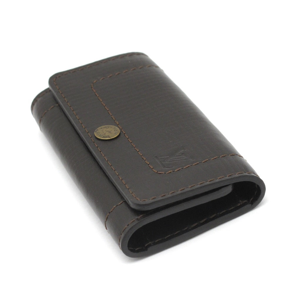LOUIS VUITTON ルイ・ヴィトン ミュルティクレ6 ユタ カフェ M95539 6連キーケース 鍵入れ レザー ブラウン メンズ 箱付き