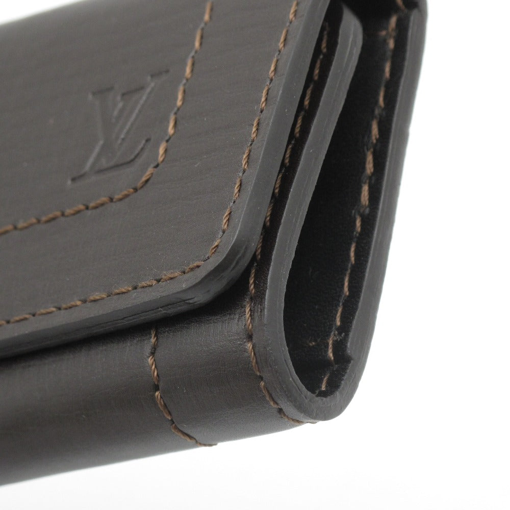 LOUIS VUITTON ルイ・ヴィトン ミュルティクレ6 ユタ カフェ M95539 6連キーケース 鍵入れ レザー ブラウン メンズ 箱付き