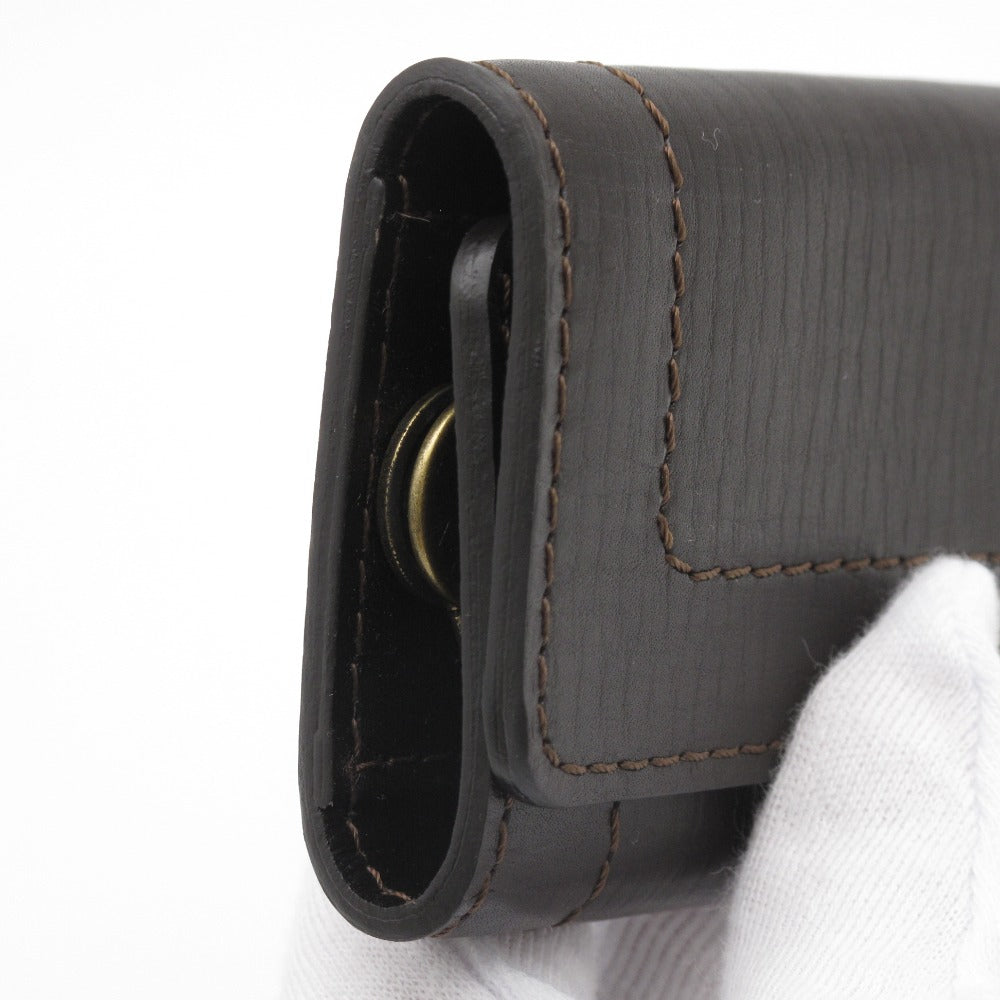LOUIS VUITTON ルイ・ヴィトン ミュルティクレ6 ユタ カフェ M95539 6連キーケース 鍵入れ レザー ブラウン メンズ 箱付き