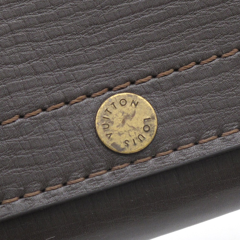 LOUIS VUITTON ルイ・ヴィトン ミュルティクレ6 ユタ カフェ M95539 6連キーケース 鍵入れ レザー ブラウン メンズ 箱付き