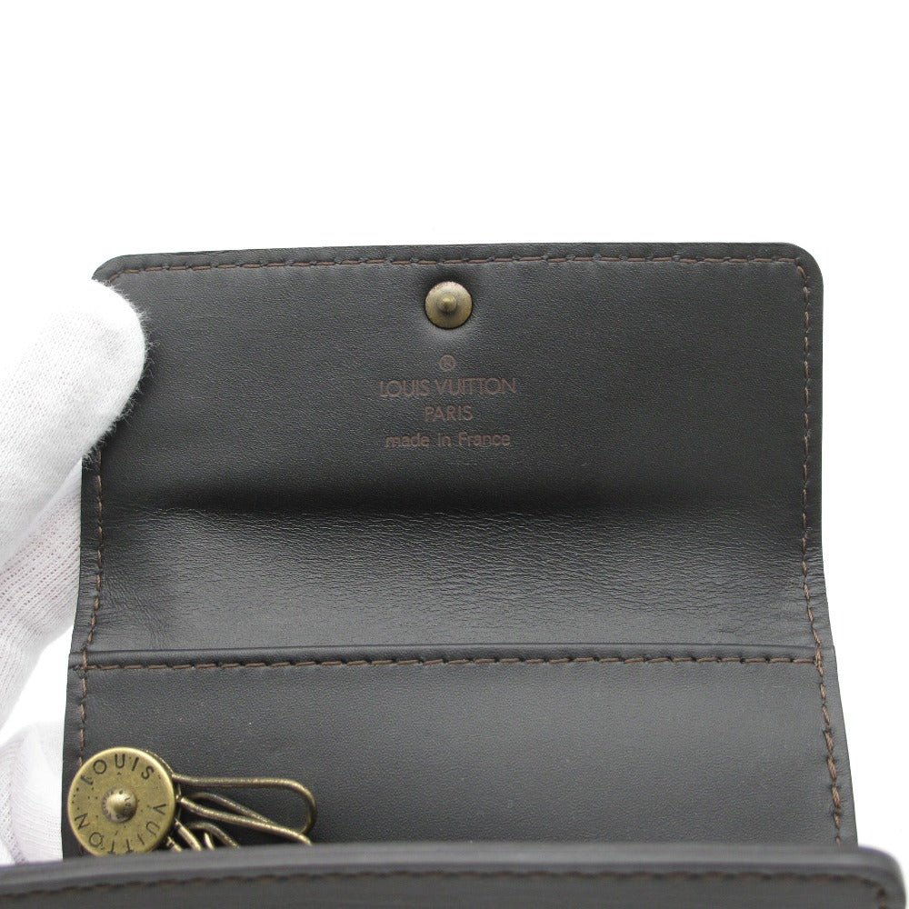 LOUIS VUITTON ルイ・ヴィトン ミュルティクレ6 ユタ カフェ M95539 6連キーケース 鍵入れ レザー ブラウン メンズ 箱付き
