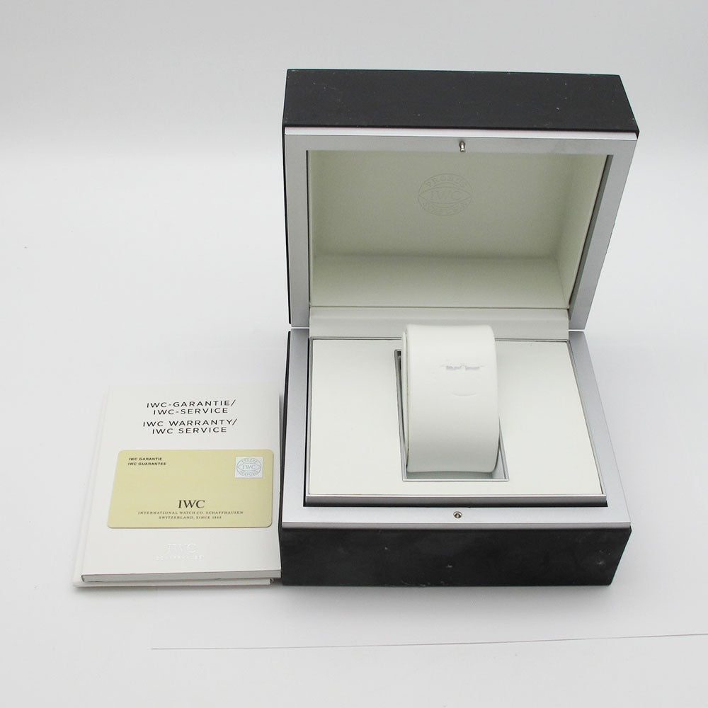 IWC SCHAFFHAUSEN アイダブリューシー シャフハウゼン 腕時計 ポートフィノ クロノグラフ IW391010 黒文字盤 自動巻き PORTOFINO