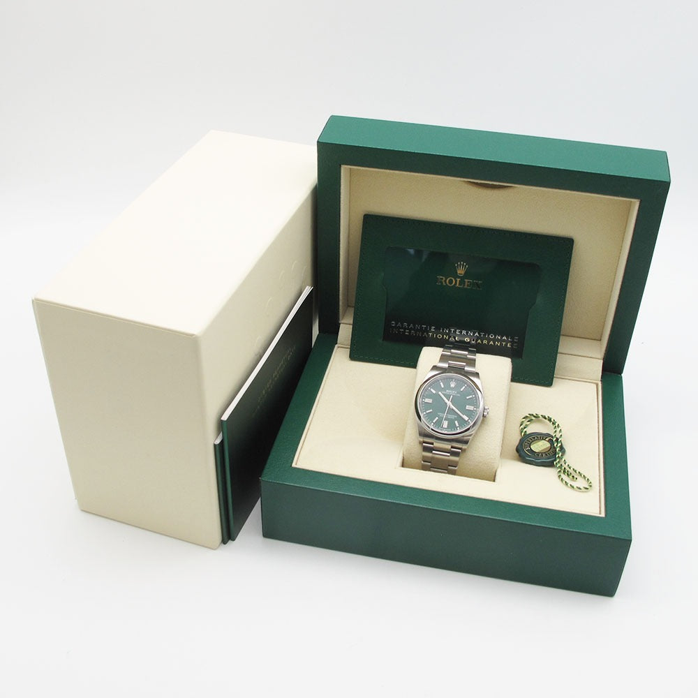 ROLEX ロレックス 腕時計 オイスター パーペチュアル 36 Ref.126000 グリーンダイアル 自動巻き OYSTER PERPETUAL
