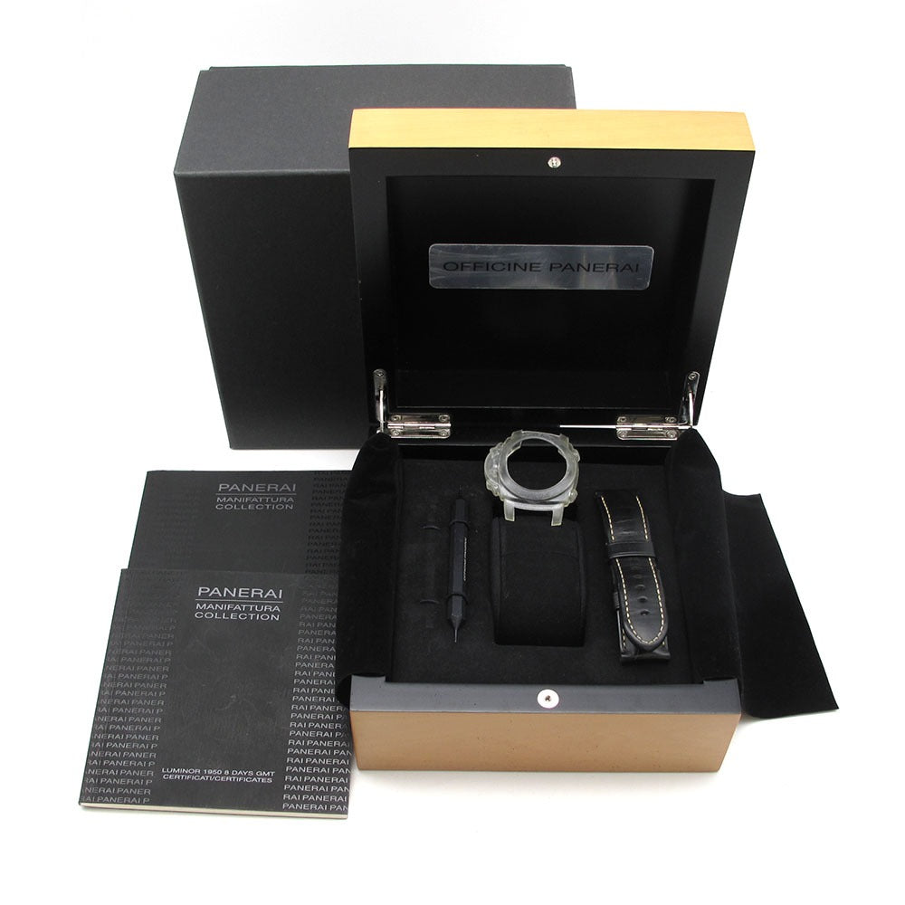 OFFICINE PANERAI オフィチーネパネライ 腕時計 ルミノール 1950 8デイズ GMT PAM00233 I番 前期 手巻き LUMINOR