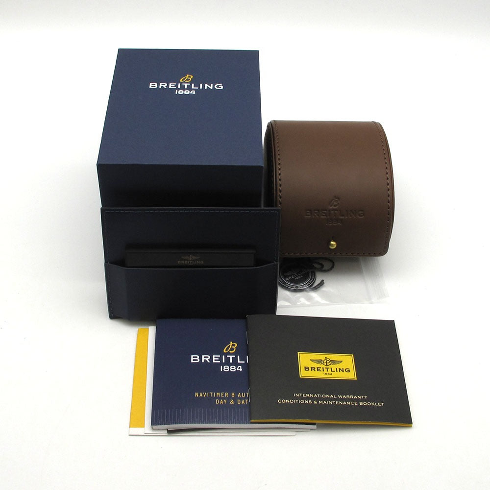 BREITLING ブライトリング 腕時計 アビエーター 8 デイ&デイト 41 A45330101C1A1 ブルー 自動巻き