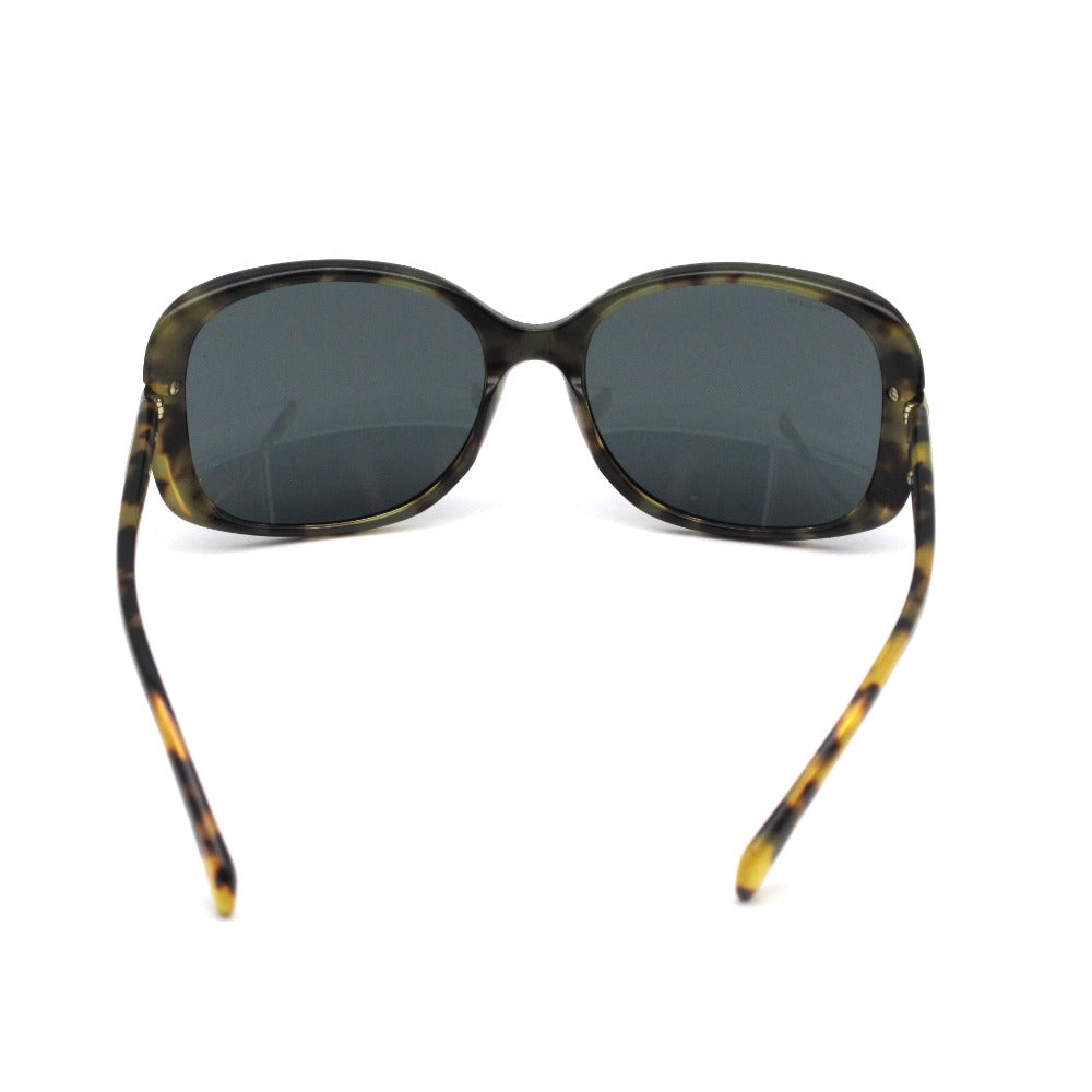 PRADA プラダ サングラス ロゴプレート SPR08O ハバナ ブラウン ゴールド 57 17 130 ケース付き アイウェア 眼鏡