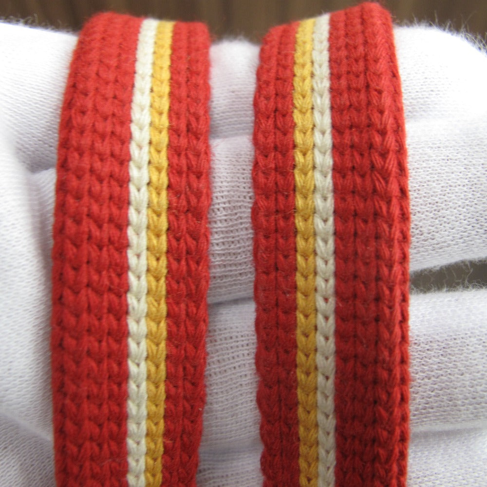 agnes b. アニエスベー ハンドバッグ レッド ナイロン レディース