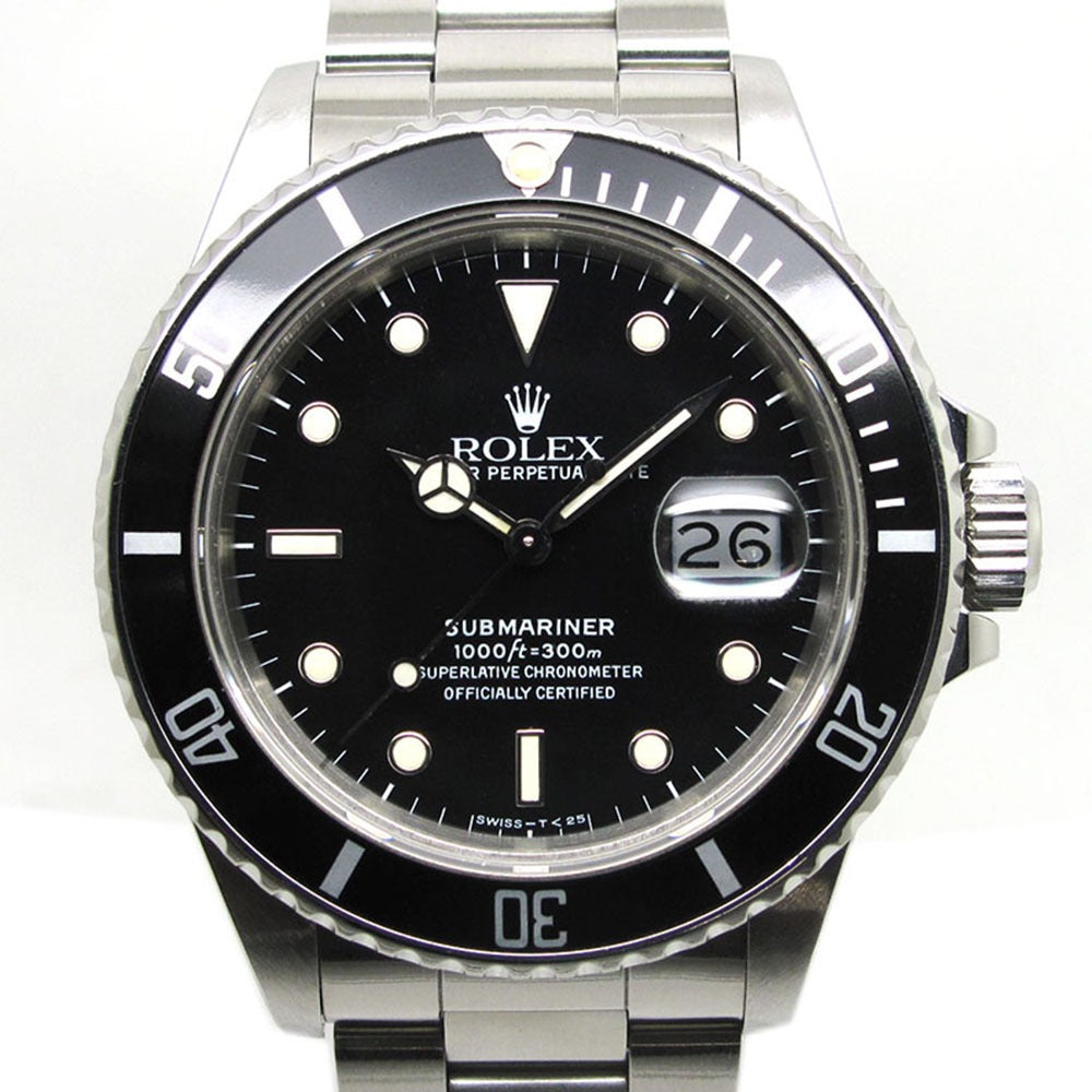 ROLEX ロレックス 腕時計 サブマリーナ デイト トリプルゼロ Ref.168000 89番台 自動巻き SUBMARINER |  Celebourg セレブール公式サイト