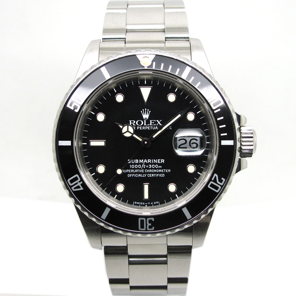 ROLEX ロレックス 腕時計 サブマリーナ デイト トリプルゼロ Ref.168000 89番台 自動巻き SUBMARINER