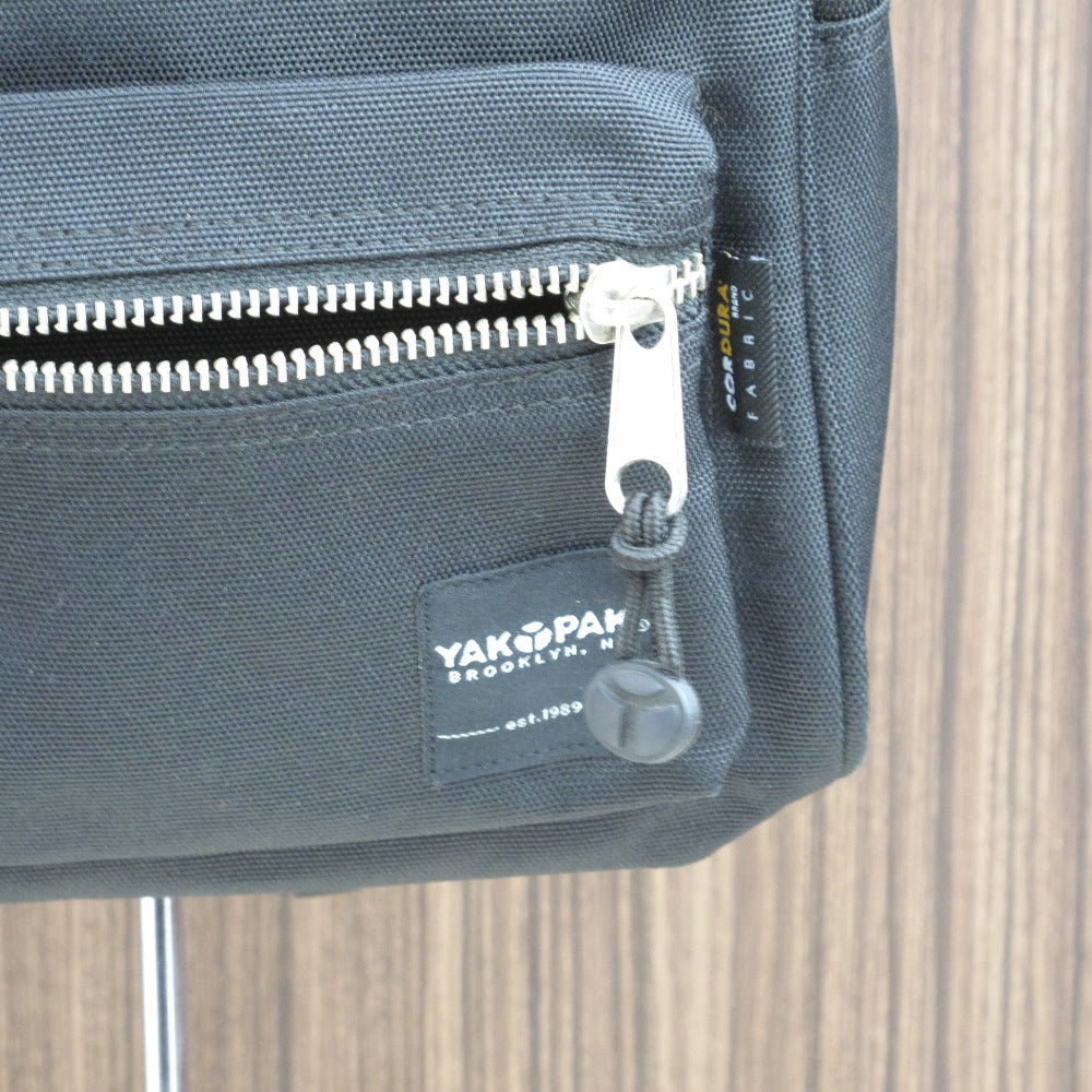 YAKPAK ヤックパック リュック バックパック ミニリュック コーデュラナイロン ブラック レディース