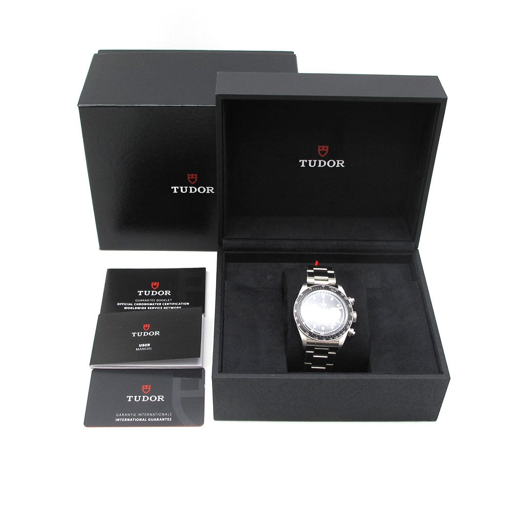 TUDOR チュードル 腕時計 ブラックベイ クロノ 79360N M79360N-0001 ブラック 自動巻き HERITAGE BLACK BAY 未使用品