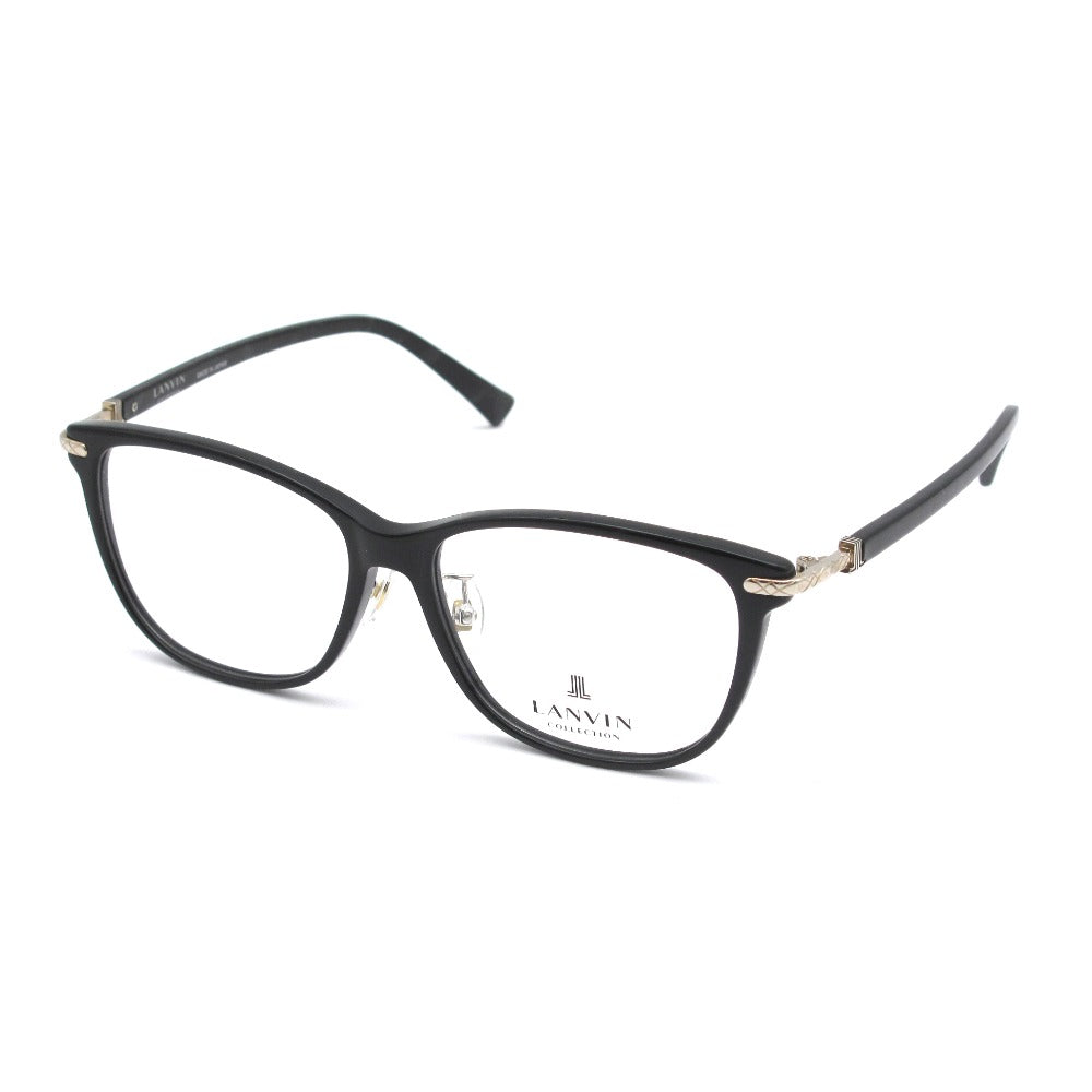 LANVIN ランバン メガネフレーム VLC531J 0700 ブラック 54 15 138 日本製 クロス・ケース付き 眼鏡 サングラス アイウェア 未使用品