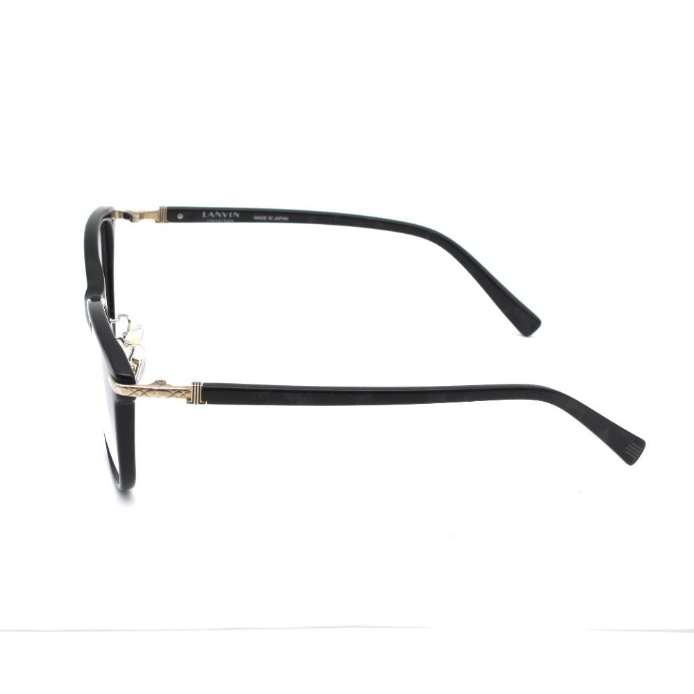 LANVIN ランバン メガネフレーム VLC531J 0700 ブラック 54 15 138 日本製 クロス・ケース付き 眼鏡 サングラス アイウェア 未使用品