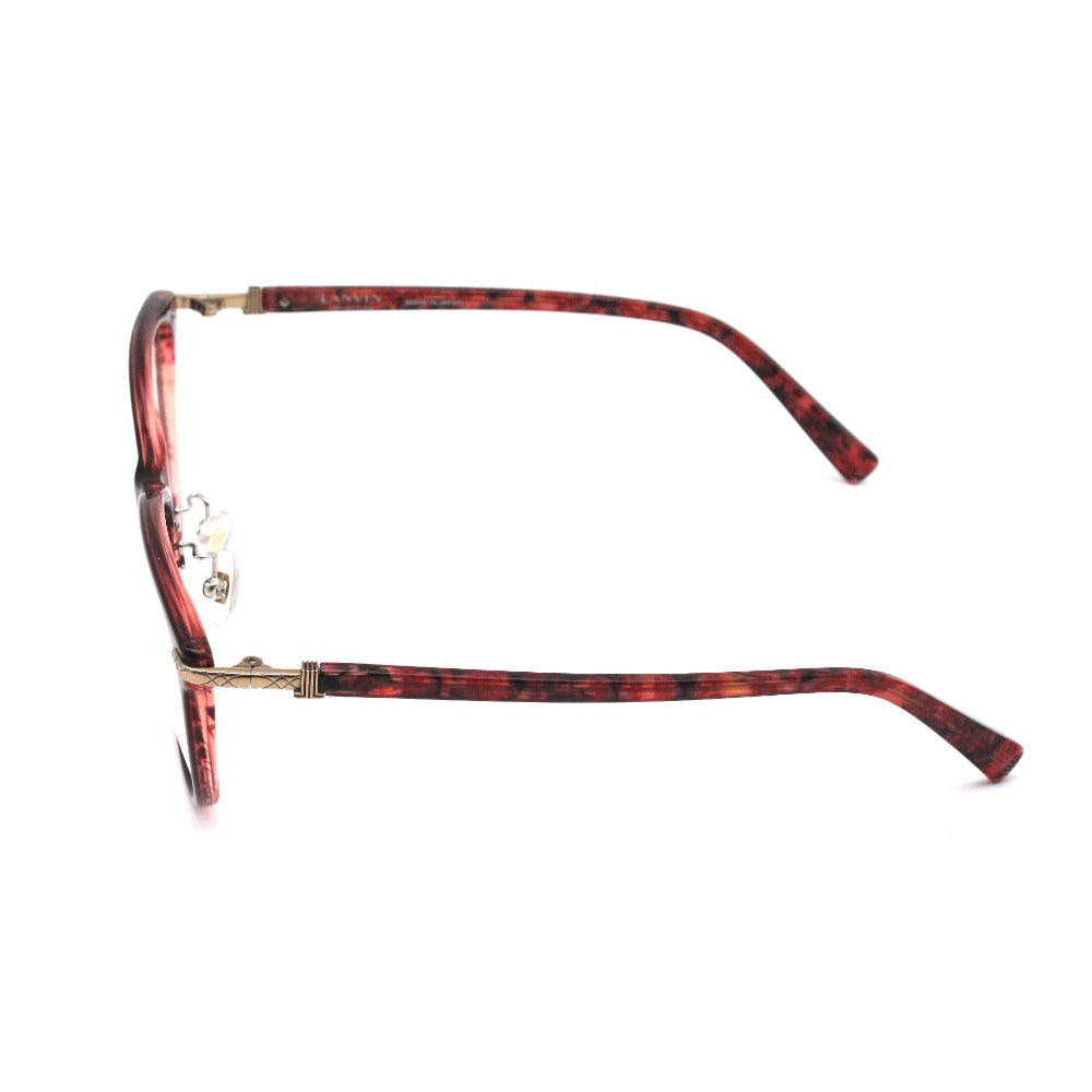 LANVIN ランバン メガネフレーム VLC531J-0J61 レッド 54 15 138 日本製 クロス・ケース付き 眼鏡 サングラス アイウェア 未使用品