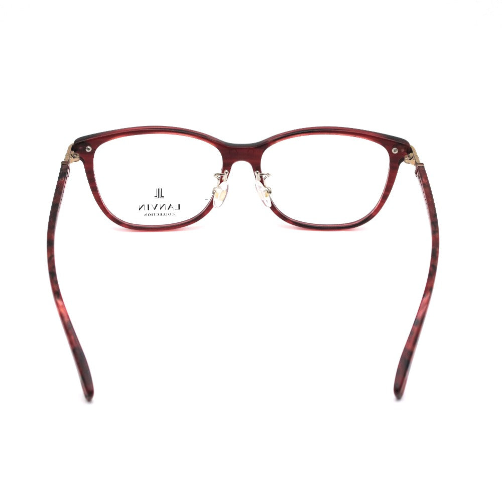 LANVIN ランバン メガネフレーム VLC531J-0J61 レッド 54 15 138 日本製 クロス・ケース付き 眼鏡 サングラス アイウェア 未使用品