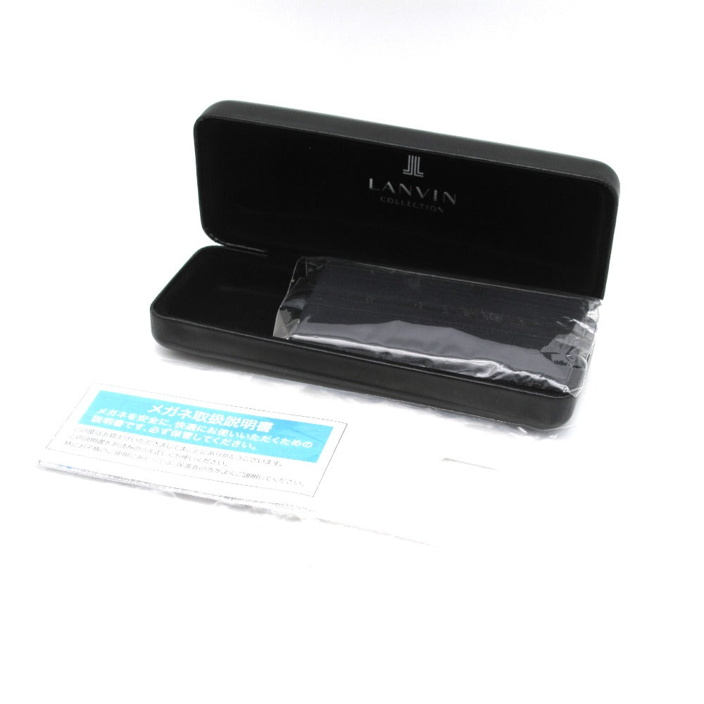 LANVIN ランバン メガネフレーム VLC052J-0AFG ハバナ 48 21 142 日本製 クロス・ケース付き 眼鏡 サングラス アイウェア 未使用品