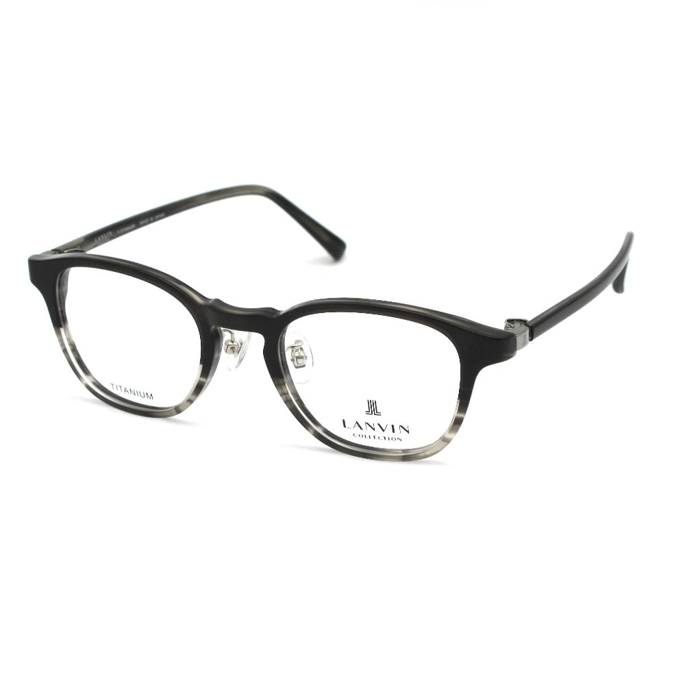 LANVIN ランバン メガネフレーム VLC052J-09TB ブラックハバナ 48 21 142 日本製 クロス・ケース付き 眼鏡 サングラス アイウェア 未使用品
