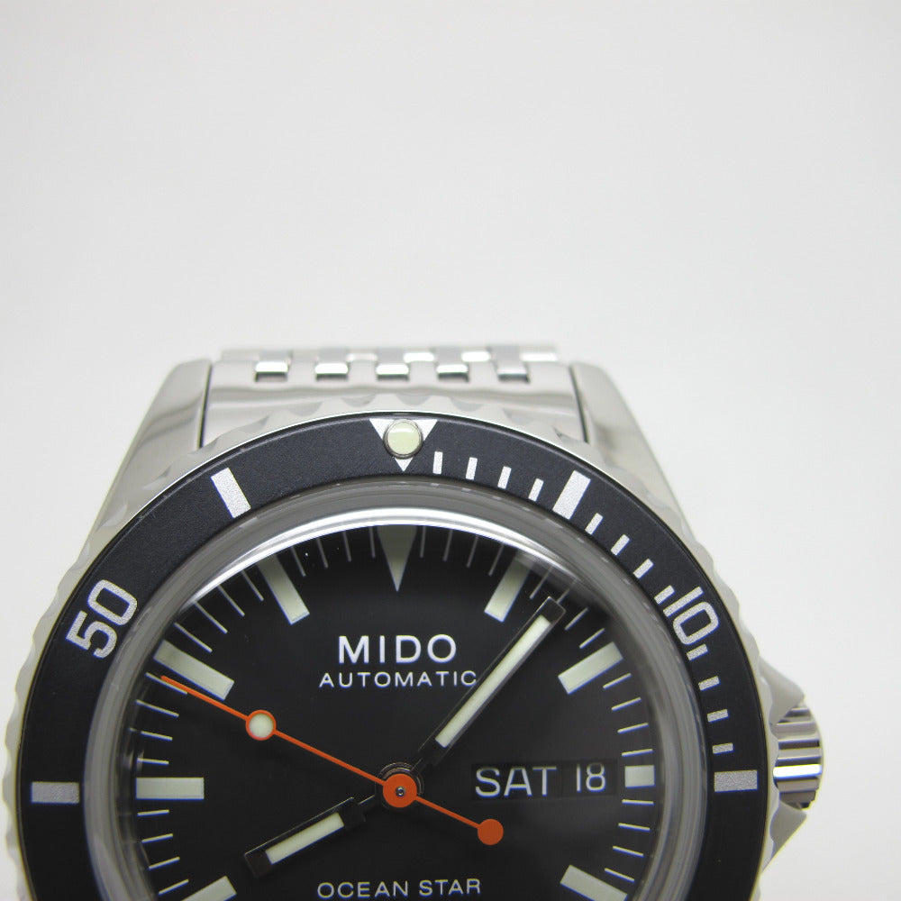 MIDO ミドー 腕時計 オーシャンスター トリビュート M026.830.11.051.00 黒文字盤 自動巻き