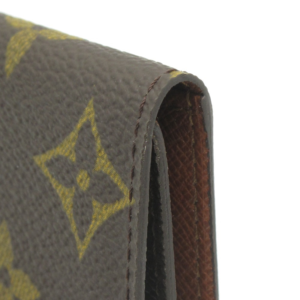LOUIS VUITTON ルイ・ヴィトン ミュルティクレ4 モノグラム M62631 4連 キーケース 鍵 PVC レザー ブラウン USA製 レディース メンズ 美品