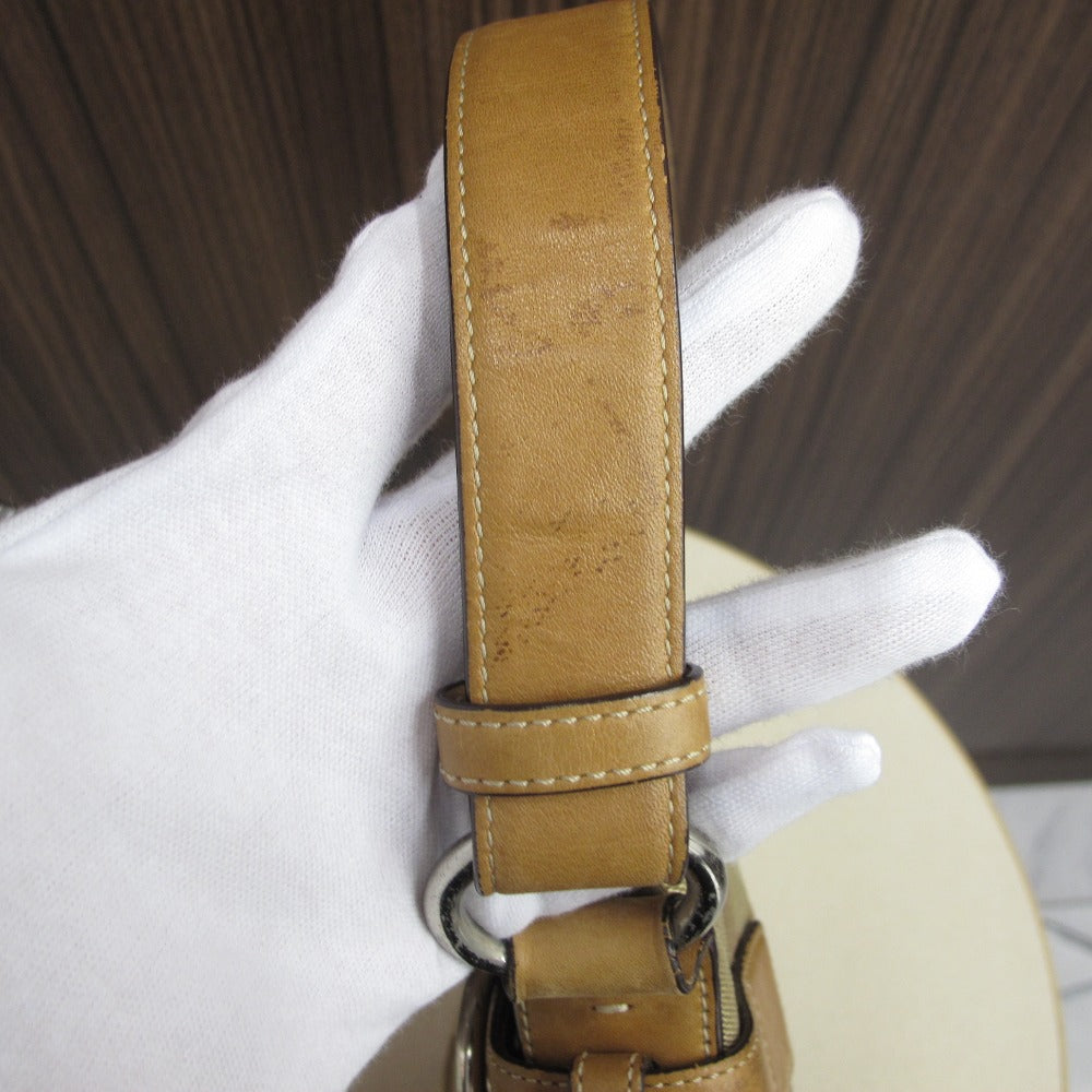 COACH コーチ トートバッグ シグネチャー ナイロン ベージュ キャメル レディース