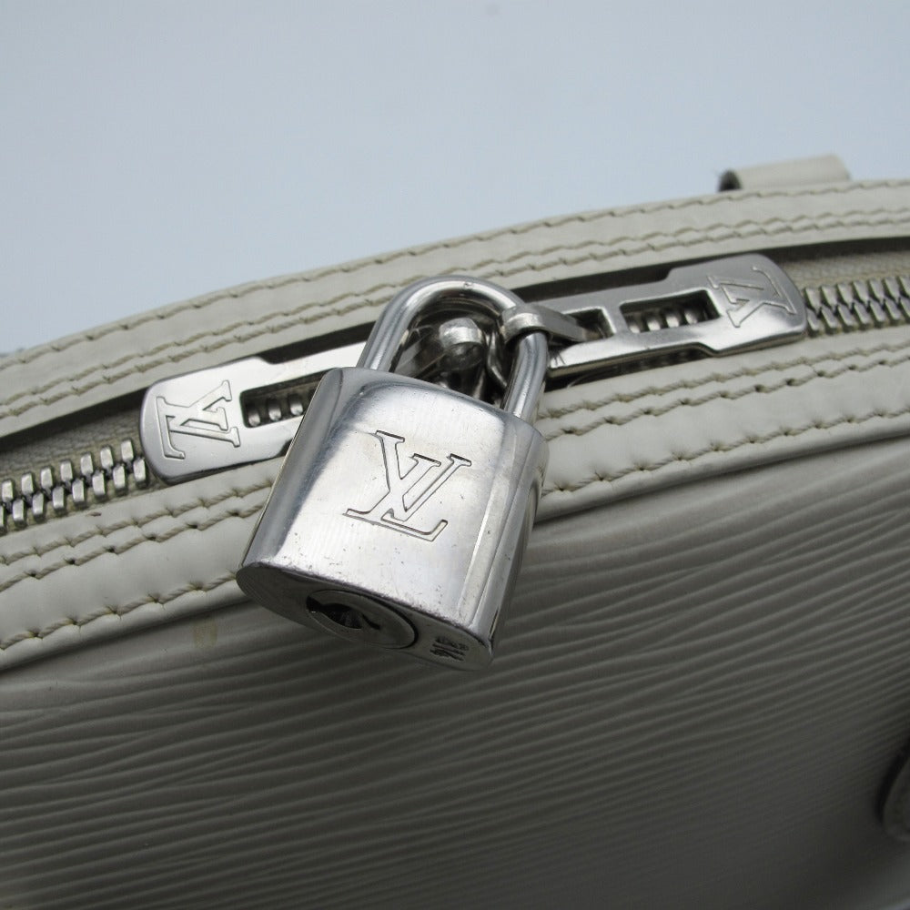 LOUIS VUITTON ルイ・ヴィトン ジャスミン エピ イヴォワール M5285J ハンドバッグ カデナ・鍵付き ホワイト シルバー金具 レザー レディース