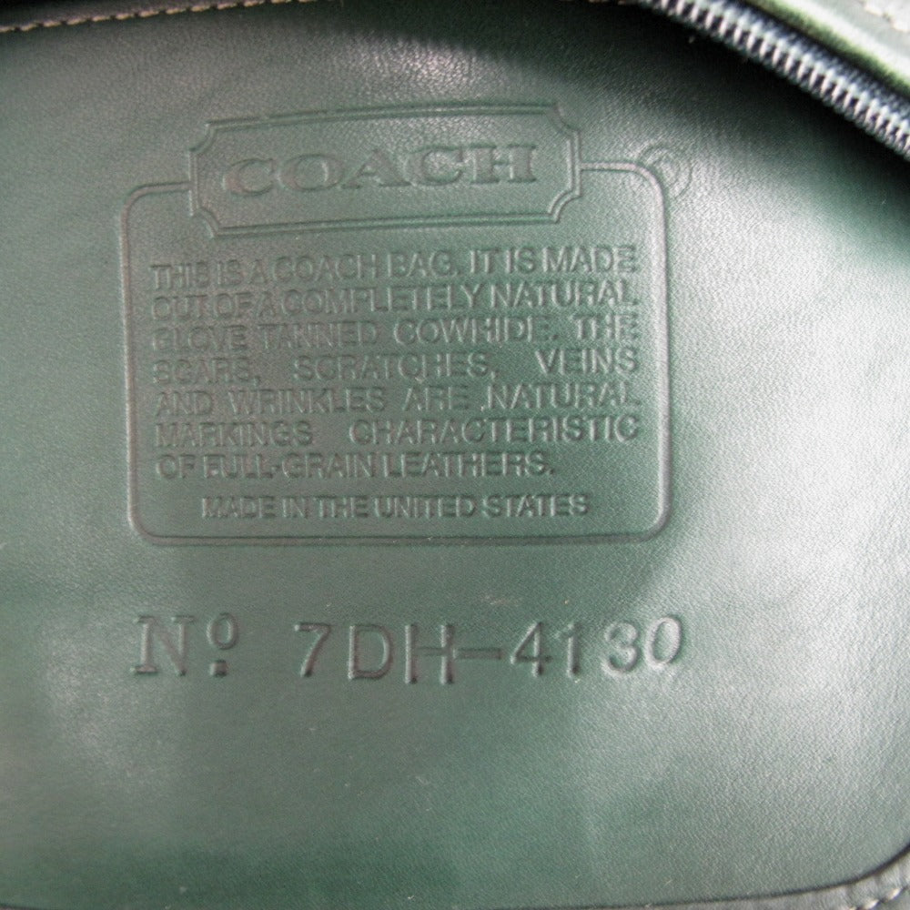 COACH コーチ ショルダーバッグ トートバッグ レザー グリーン オールドコーチ USA製