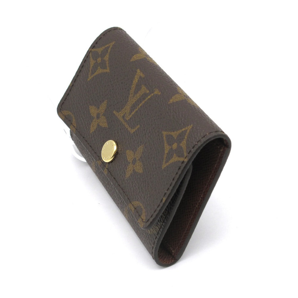 LOUIS VUITTON ルイ・ヴィトン ミュルティクレ6 モノグラム M62630 6連キーケース 鍵入れ PVC レザー ブラウン 未使用品