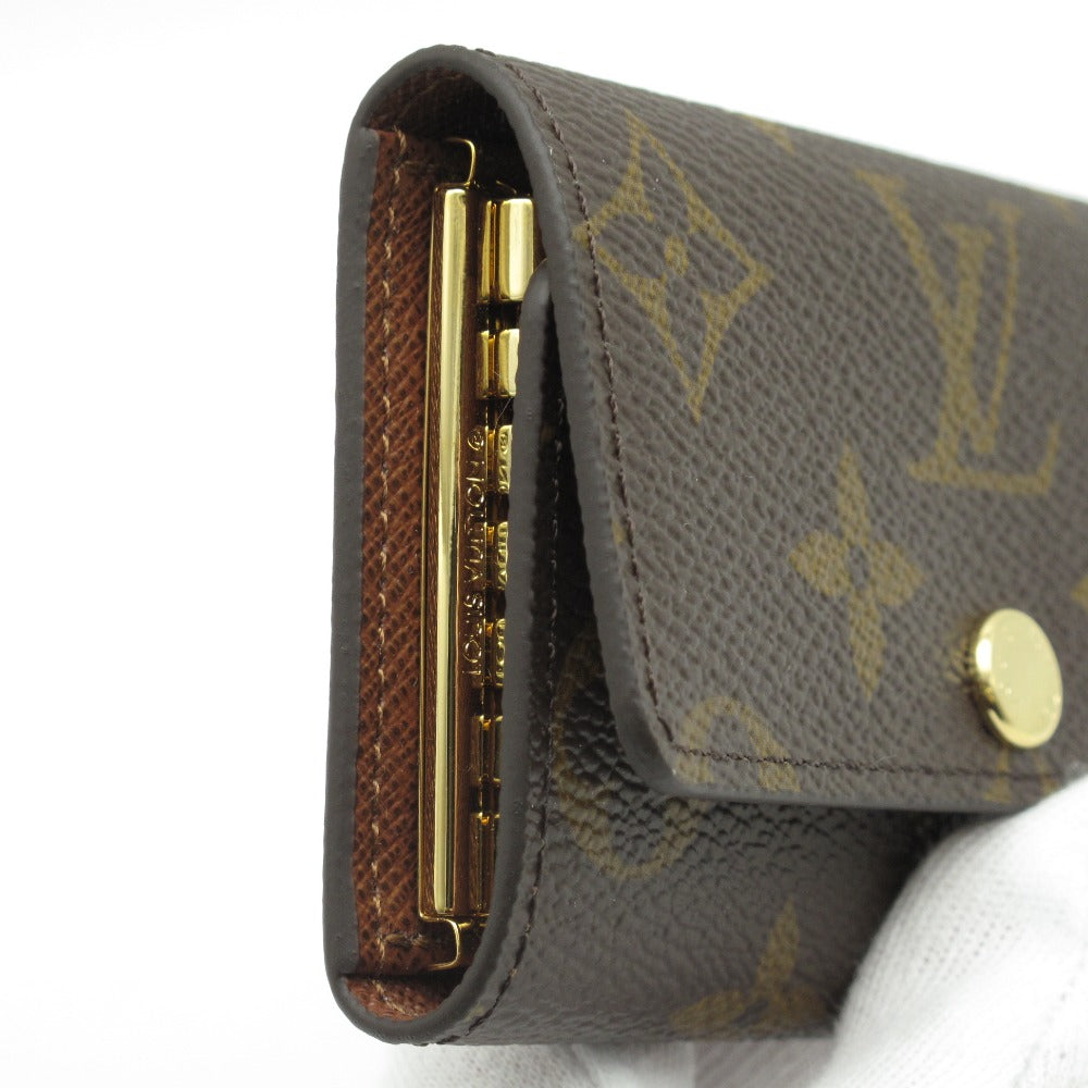 LOUIS VUITTON ルイ・ヴィトン ミュルティクレ6 モノグラム M62630 6連キーケース 鍵入れ PVC レザー ブラウン 未使用品