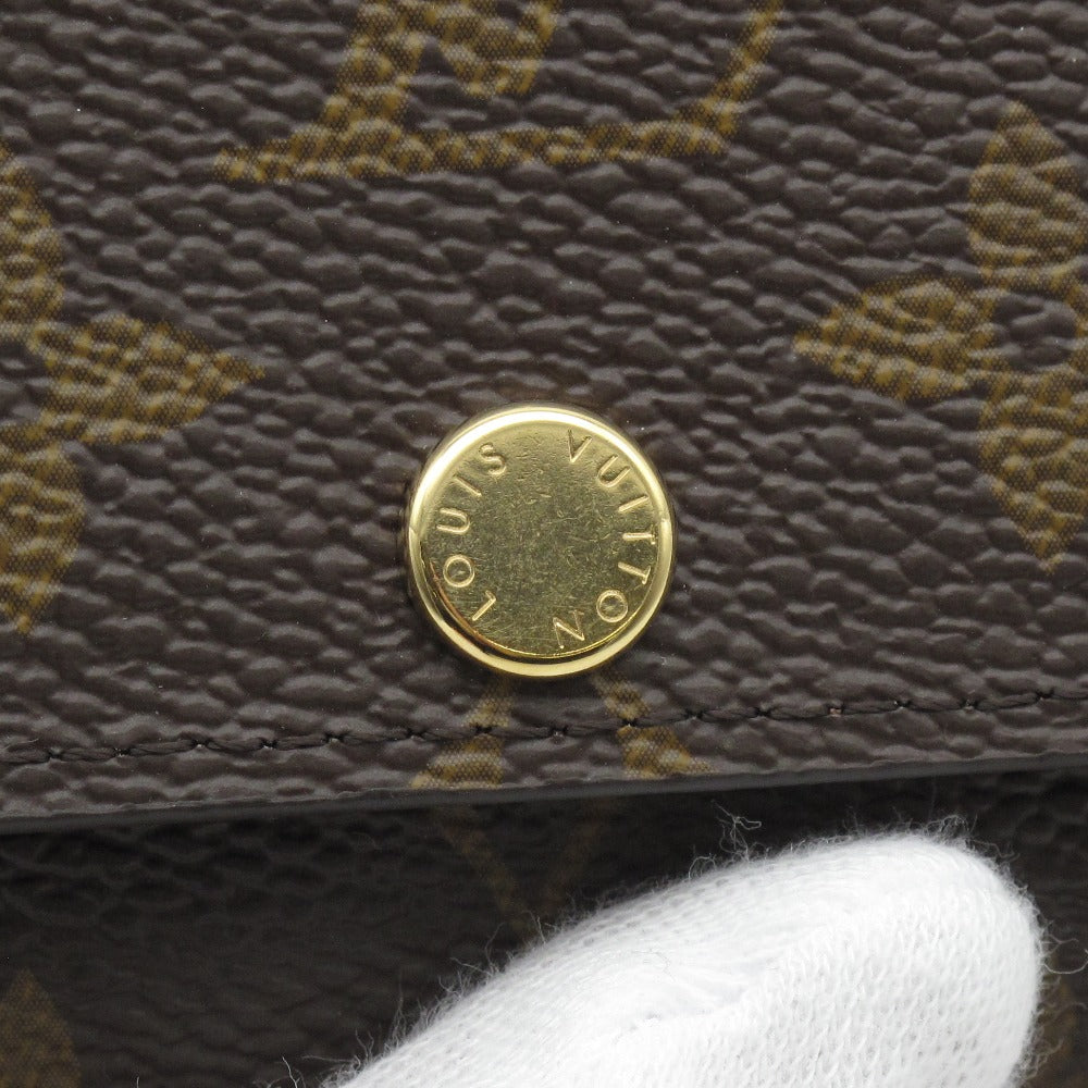 LOUIS VUITTON ルイ・ヴィトン ミュルティクレ6 モノグラム M62630 6連キーケース 鍵入れ PVC レザー ブラウン 未使用品