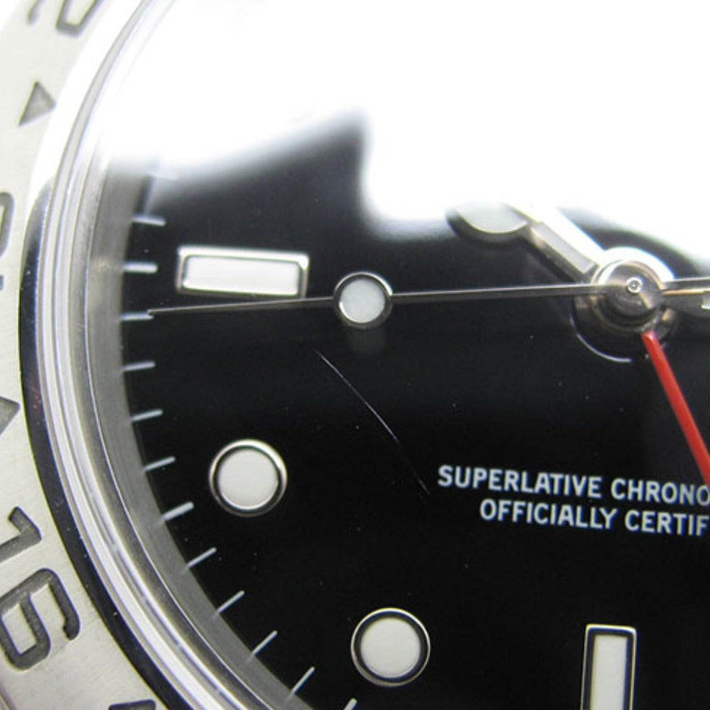 ROLEX ロレックス 腕時計 エクスプローラー2 Ref.16570 S番 黒文字盤 自動巻き EXPLORER
