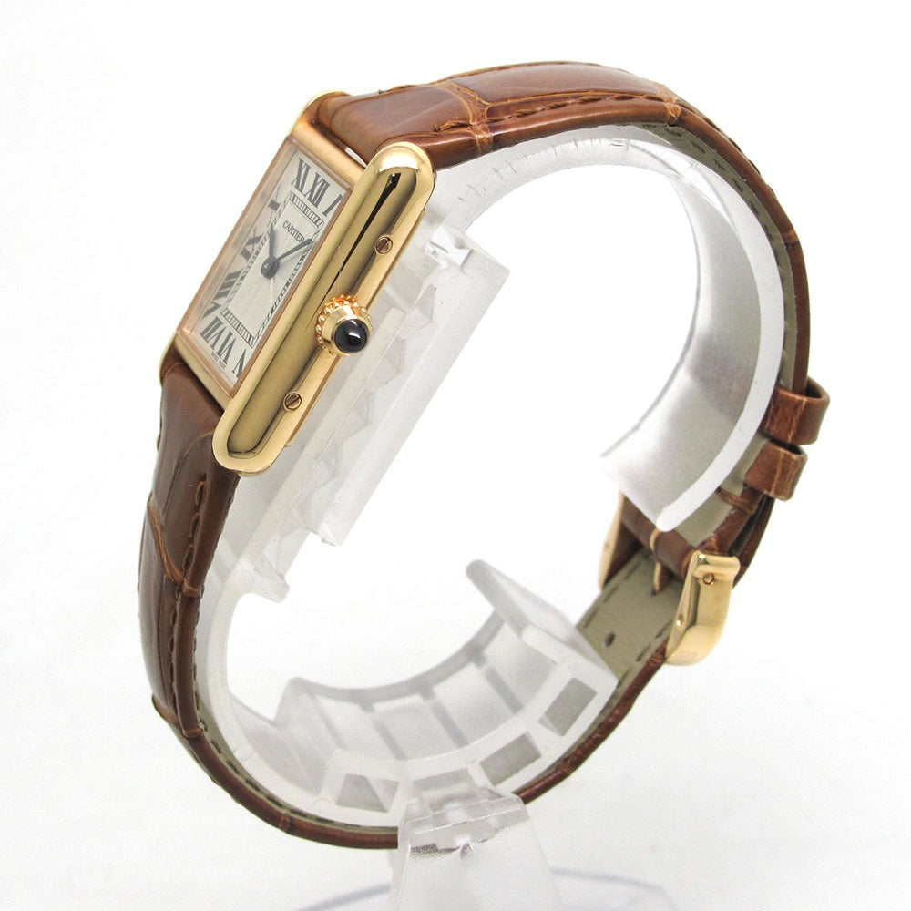 CARTIER カルティエ 腕時計 タンク ルイ カルティエ ウォッチ SM WGTA0010 PG 手巻き TANK