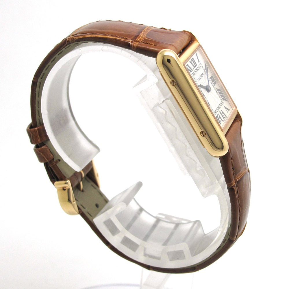 CARTIER カルティエ 腕時計 タンク ルイ カルティエ ウォッチ SM WGTA0010 PG 手巻き TANK