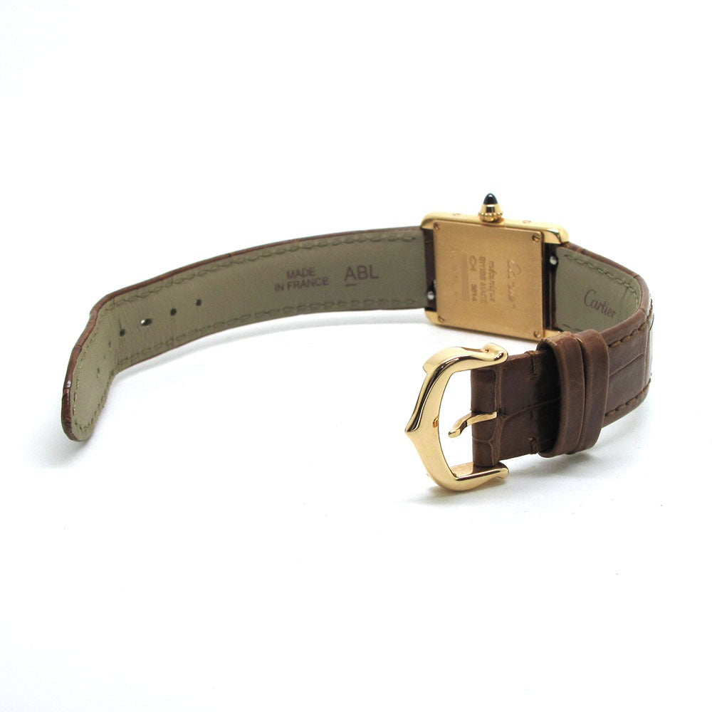 CARTIER カルティエ 腕時計 タンク ルイ カルティエ ウォッチ SM WGTA0010 PG 手巻き TANK