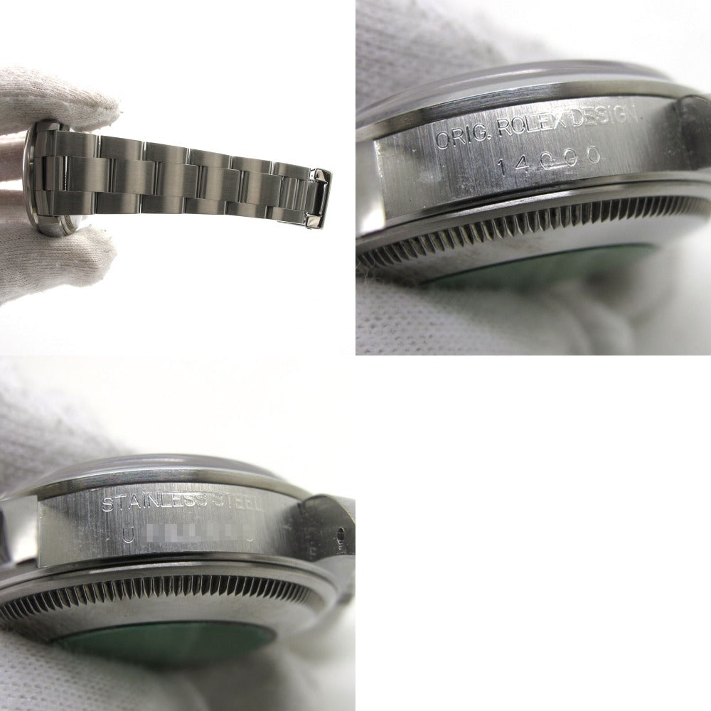 ROLEX ロレックス 腕時計 エアキング Ref.14000 U番 ブルーダイヤル 自動巻き AIR KING
