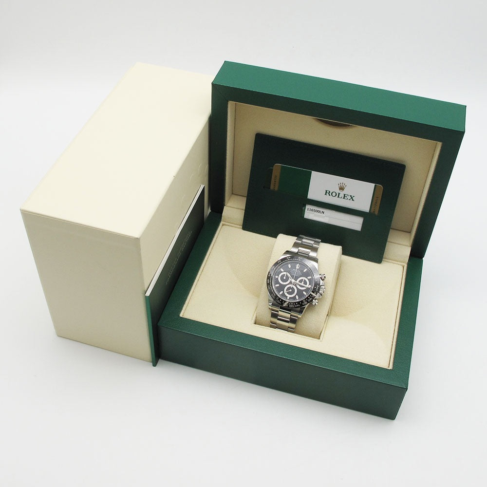 ROLEX ロレックス 腕時計 コスモグラフ デイトナ Ref.116500LN ランダム番 黒文字盤 自動巻き DAYTONA