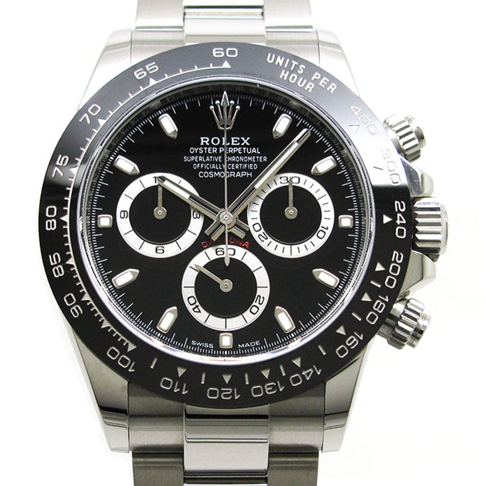 ROLEX ロレックス 腕時計 コスモグラフ デイトナ Ref.116500LN ランダム番 黒文字盤 自動巻き DAYTONA