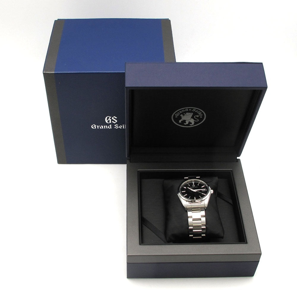 SEIKO Grand Seiko グランドセイコー 腕時計 9Fクォーツ SBGP011 9F85-0AC0 黒文字盤 クォーツ