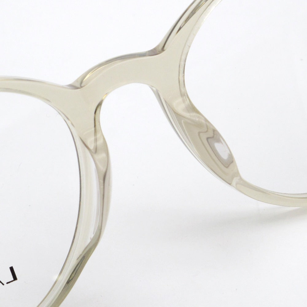 LANVIN en Bleu ランバンオンブルー メガネフレーム VLB003J-07AY シャイニークリアベージュ ローズゴールド 51 20 140 プラスチック メタル ボストン 眼鏡 サングラス アイウェア 未使用品