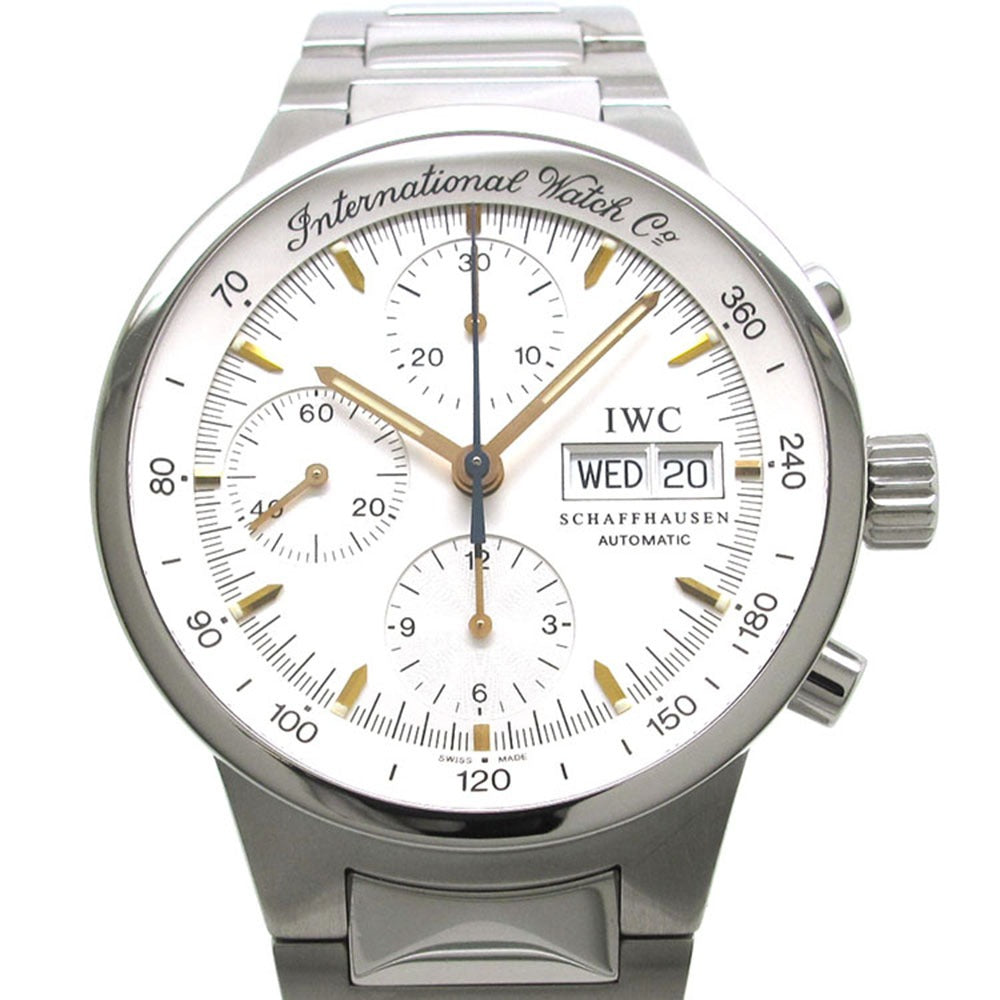 IWC SCHAFFHAUSEN アイダブリューシー シャフハウゼン 腕時計 GST クロノグラフ IW370713 3707-013 自動巻き 美品
