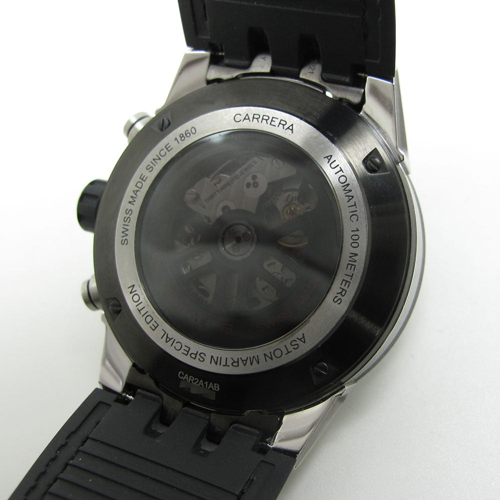 TAG HEUER タグホイヤー 腕時計 カレラ キャリバーホイヤー01 アストンマーティン CAR2A1AB.FT6163 自動巻き CARRERA