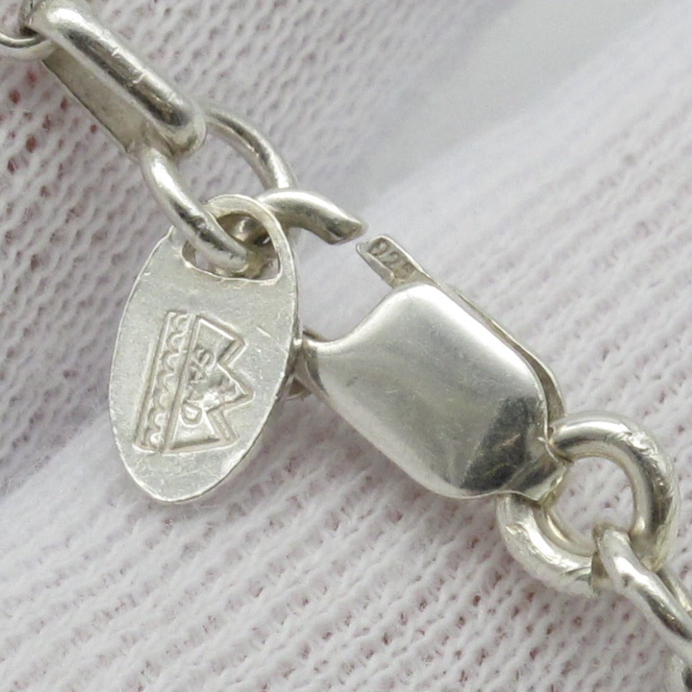 SAAD サード チェーン ネックレス ペンダント あずき Ag SV SILVER シルバー 925 アクセサリー ジュエリー メンズ レディース