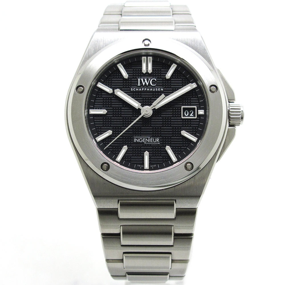 IWC SCHAFFHAUSEN アイダブリューシー シャフハウゼン 腕時計 インヂュニア オートマティック 40 IW328901 ブラックダイアル 自動巻き INGENIEUR 未使用品