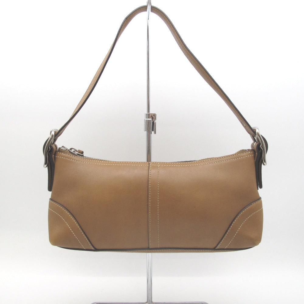 COACH コーチ ハンドバッグ レザーバッグ キャメル ブラウン レディース 8A64