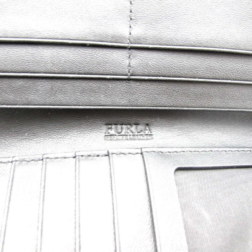 Furla フルラ 長財布 L字ファスナー 二つ折り長財布 赤系 マルチカラー