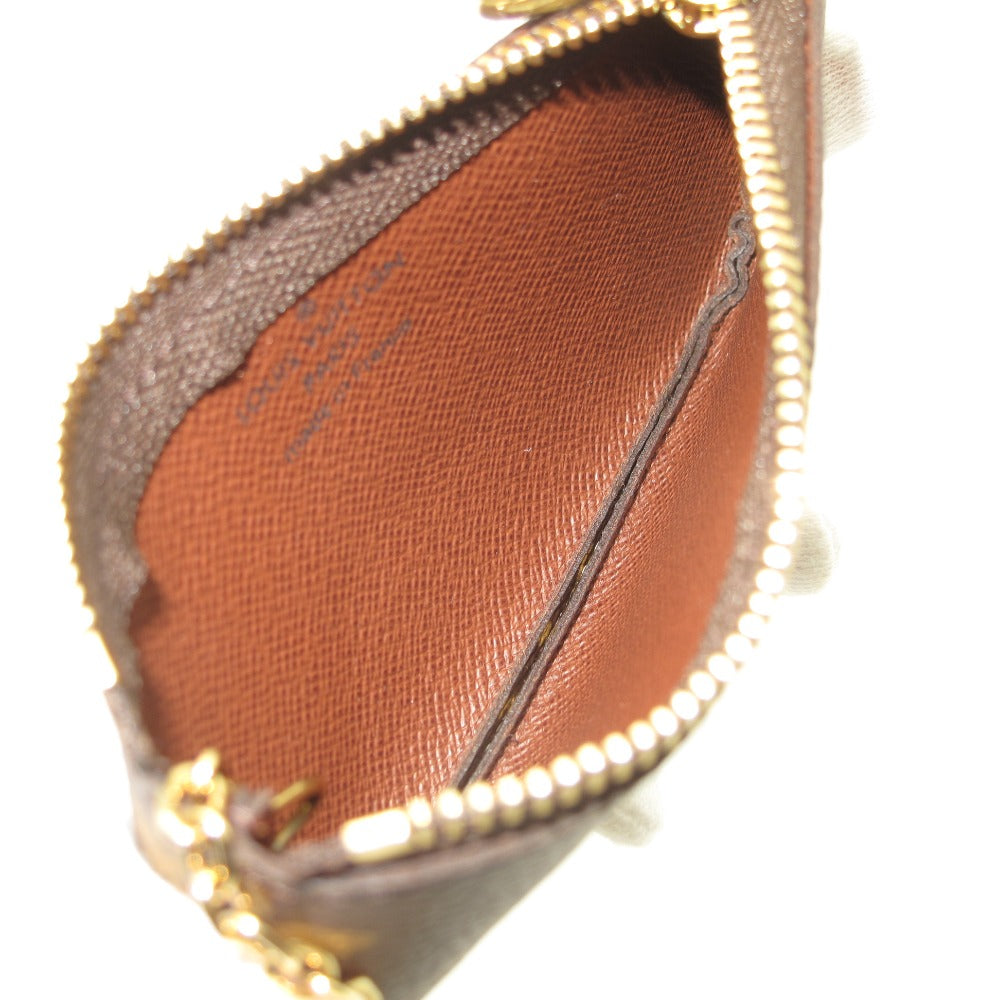 LOUIS VUITTON ルイ・ヴィトン ポシェット クレ モノグラム M62650 キーケース キーリング キーフック コインケース 小銭入れ 小物ケース PVC レザー ブラウン 未使用品