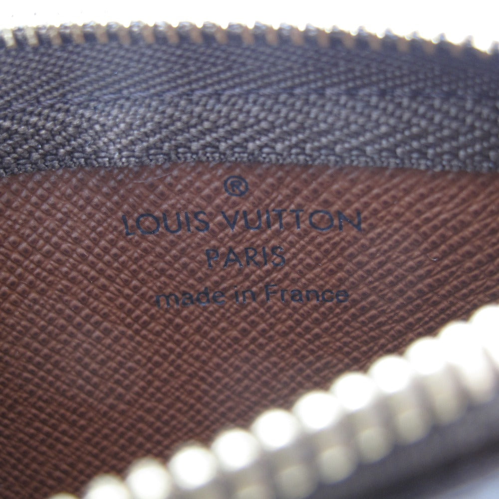 LOUIS VUITTON ルイ・ヴィトン ポシェット クレ モノグラム M62650 キーケース キーリング キーフック コインケース 小銭入れ 小物ケース PVC レザー ブラウン 未使用品