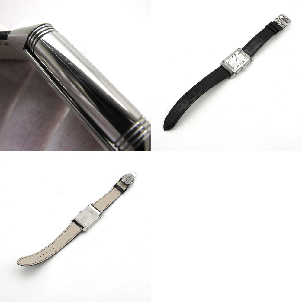 JAEGER LECOULTRE ジャガー・ルクルト 腕時計 レベルソ クラシック ラージ デュオ スモールセコンド Q3848420 手巻き